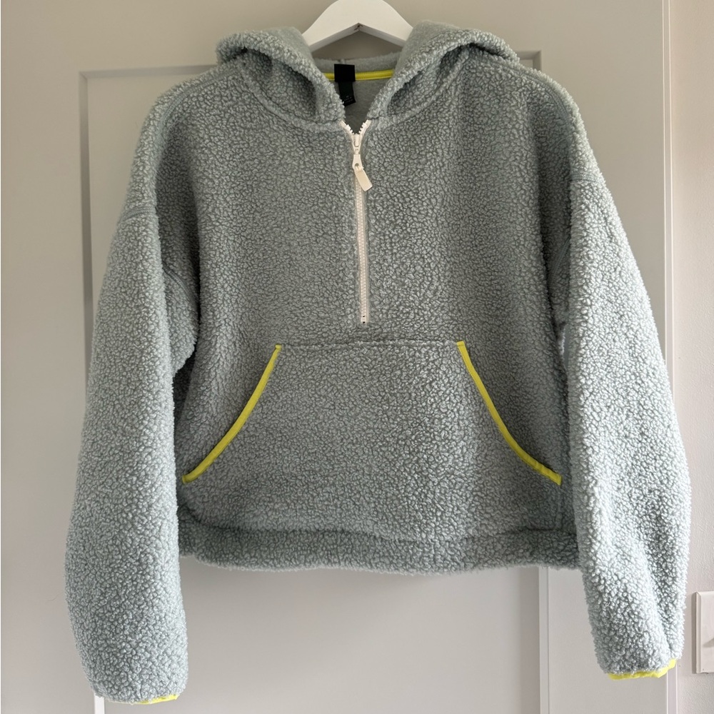 Wild Fable Gray Hoodie with Yellow Trim